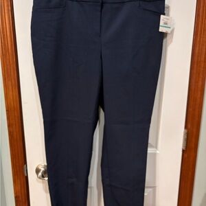 Rafaella Women's Dark Blue Ankle  Pants